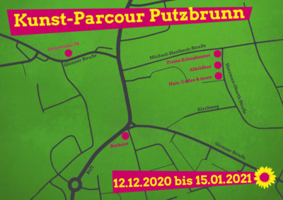 Kunst-Parcours-Karte