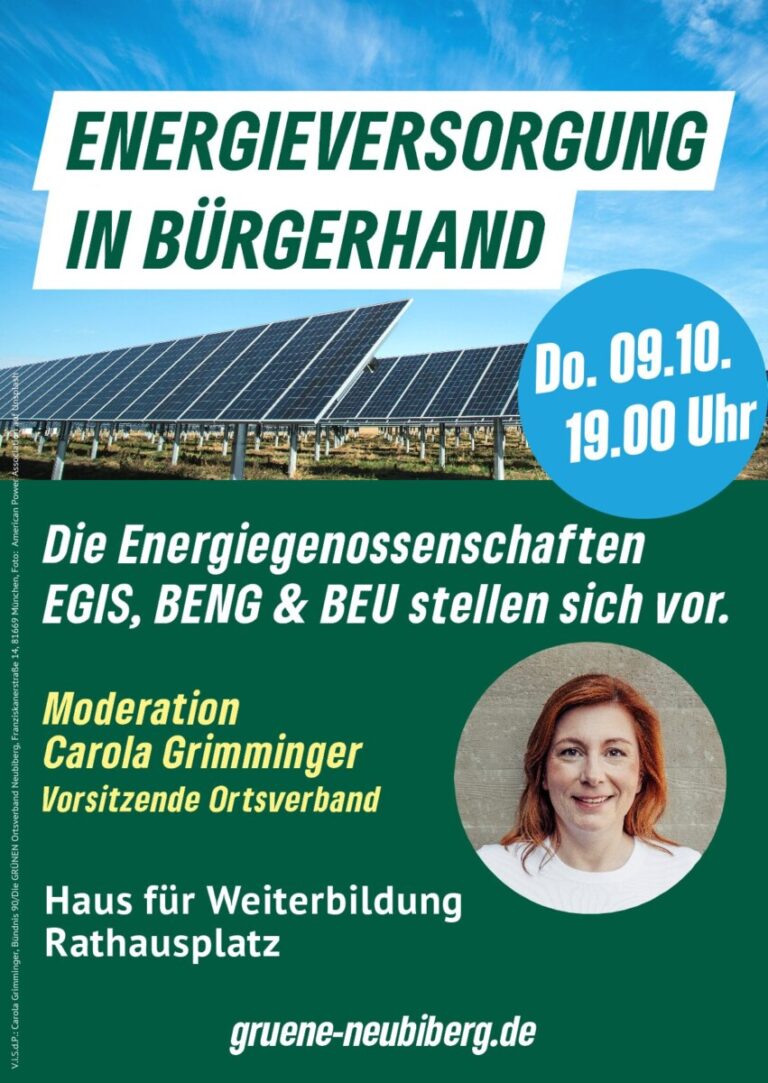 Energie in Bürgerhand – wie wir die Zukunft selbst gestalten können