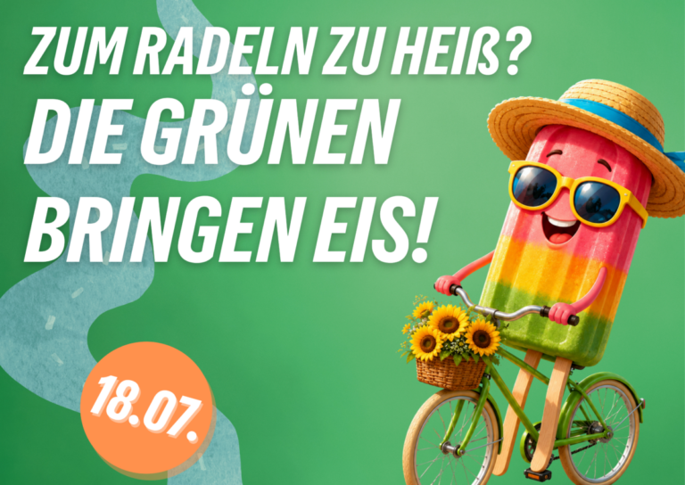 Hitzewelle? Unser Eisradl bringt Abkühlung!